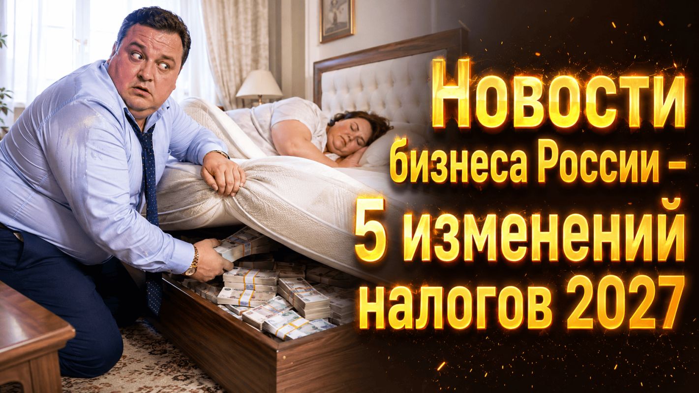 Новости бизнеса России – 5 изменений налогов 2027 года включат вам счетчик