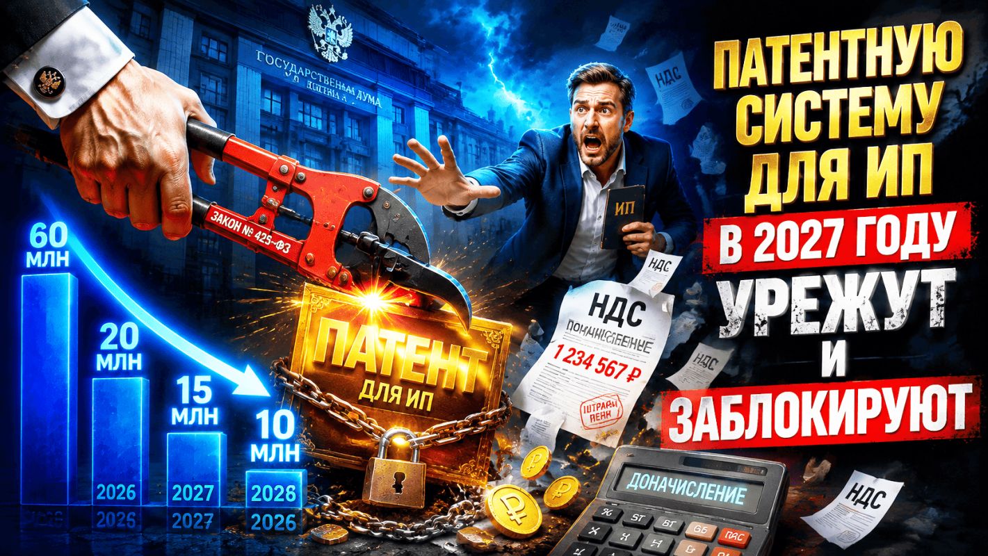 Новости бизнеса России: чем удивит патентная система для ИП 2027 года