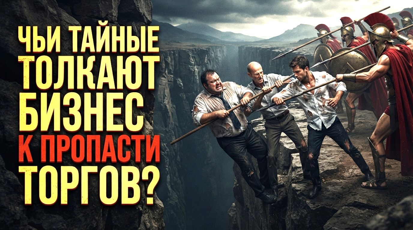 Чьи тайные дела толкают российский бизнес к пропасти торгов