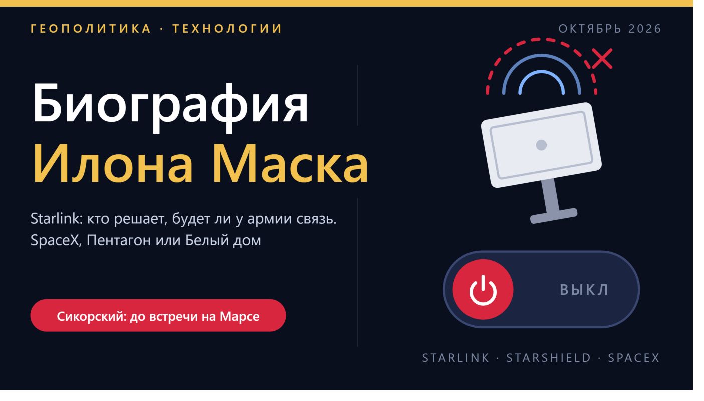 Биография Илона Маска пополнилась изгнанием с Земли: вызов для России